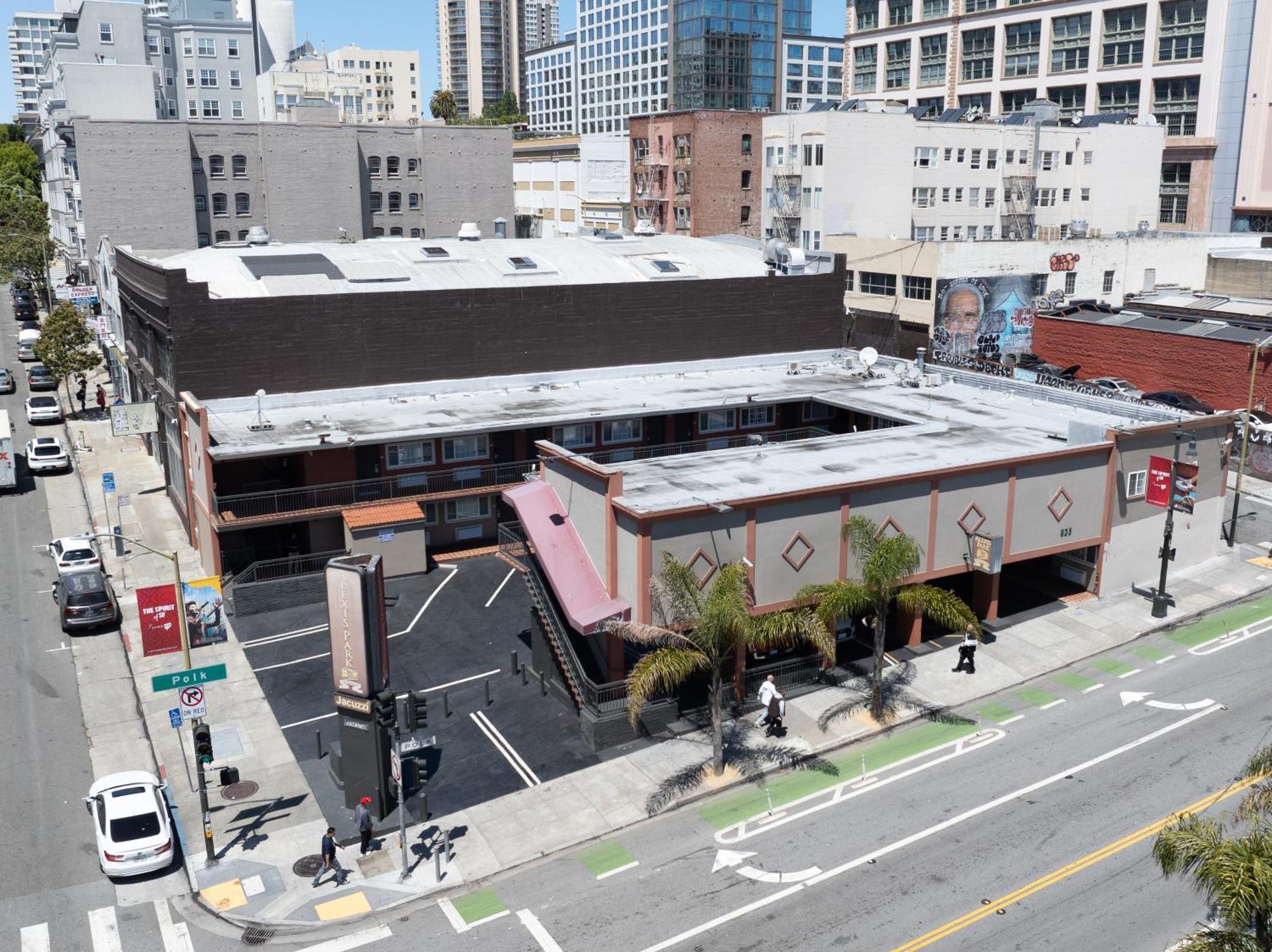 Hotel Alexis Park San Francisco Exterior foto